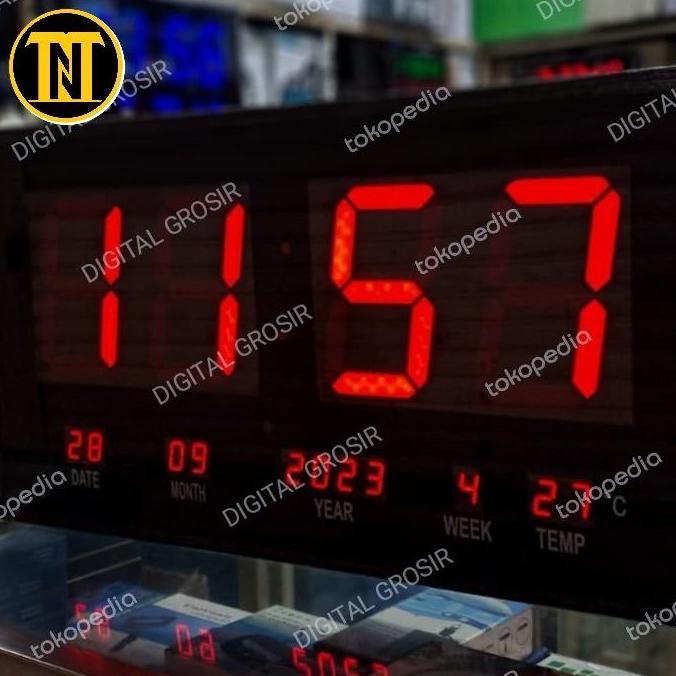 * JAM DINDING DIGITAL LED JUMBO  7037 *