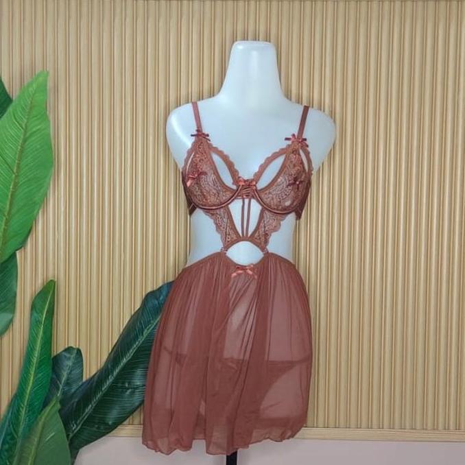 Bosy-Lingerie 3411 luxury bra berkawat/lingerie set/bajutidur