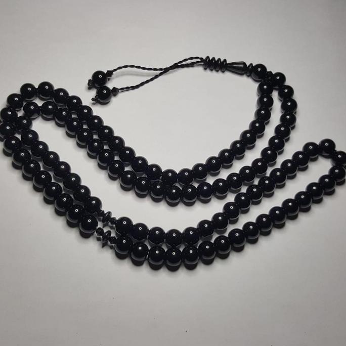 KALUNG BATU BLACK ONYX ASLI TASBIH BLACK ONYX ASLI