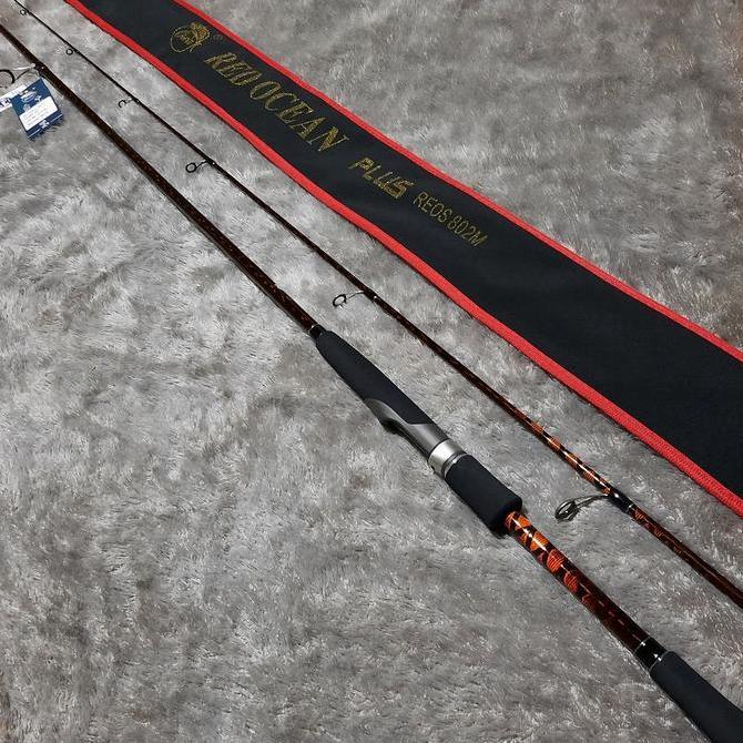 Joran pancing REOS 802 M orca red ocean plus 240
