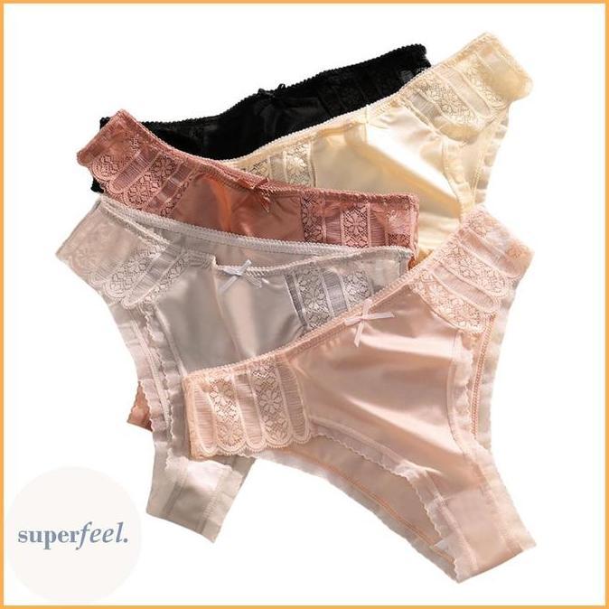 SFL CELANA DALAM MODEL THONG GSTRING Y IMUT WANITA PEREMPUAN LUCU SEDIKIT TRANSPARAN CD KOLOR PANTIE