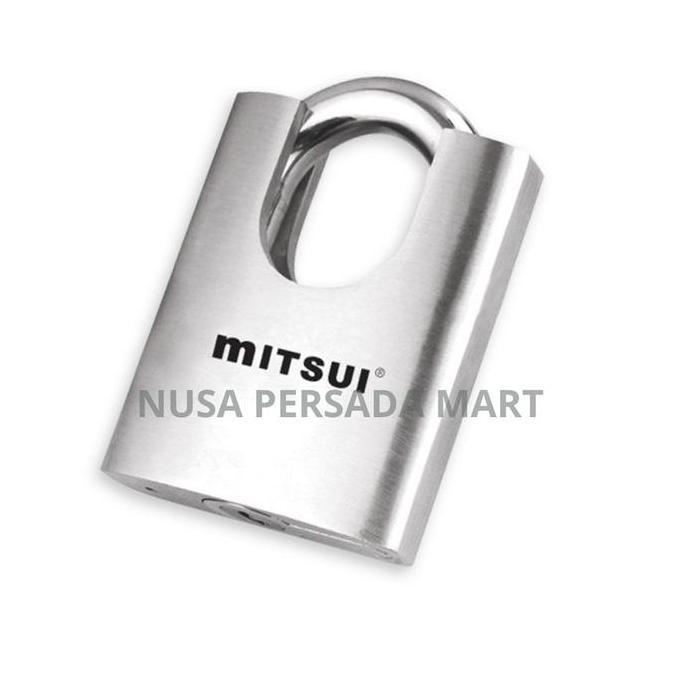 Mitsui MUPL 65 Gembok Baja Anti Karat Anti Maling Pengamanan Ekstra