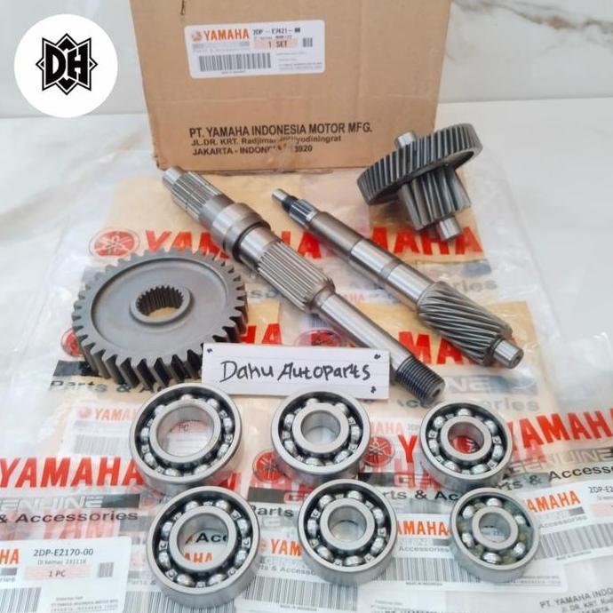 GIGI RASIO SET PLUS BEARING GIGI RASIO NMAX OLD KODE 2DP ORI