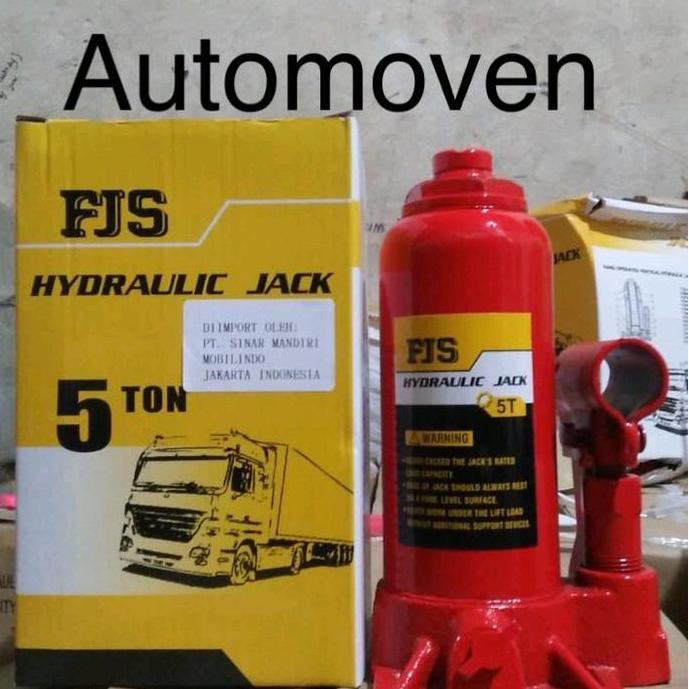 DONGKRAK 5 TON HIDROLIK MEREK FJS GRADE