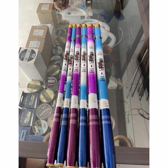 JORAN TEGEK CARBON RUAS PENDEK DAIHAN SKY 210-450 KAKU MURAH RUAS 40CM