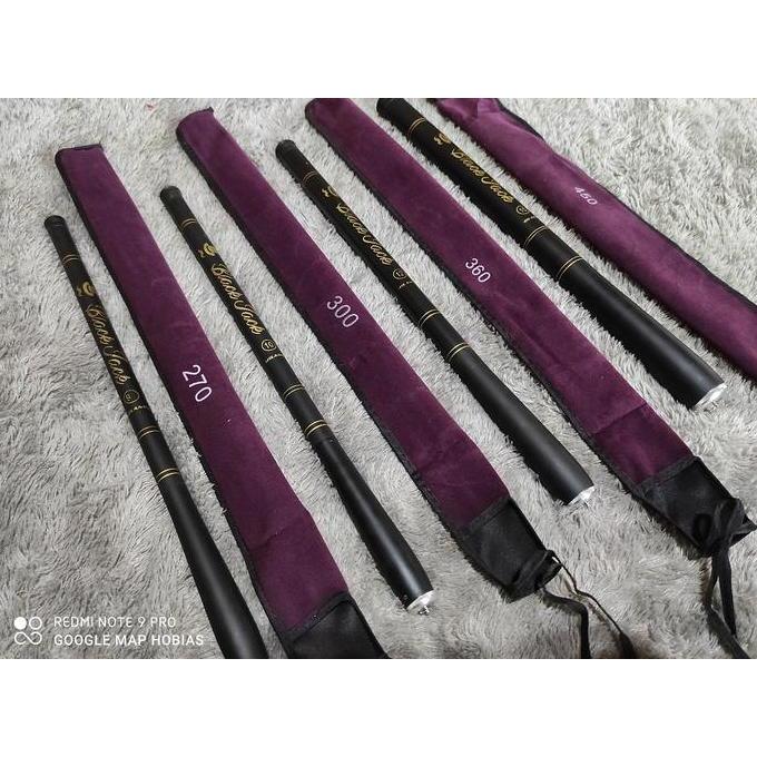 Joran Pancing Ruas Pendek Tegek Milano BLACK JACK 270. 300. 360. 450