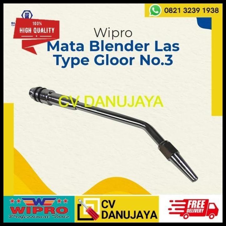 TERBARU WIPRO MATA BLENDER LAS POTONG NO 3 TYPE GLOOR