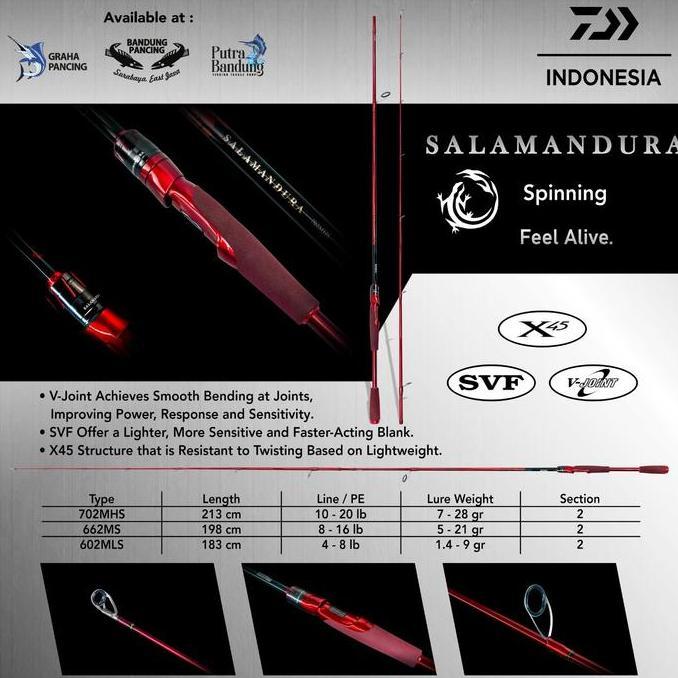 ROD / JORAN SALAMANDURA SPINNING