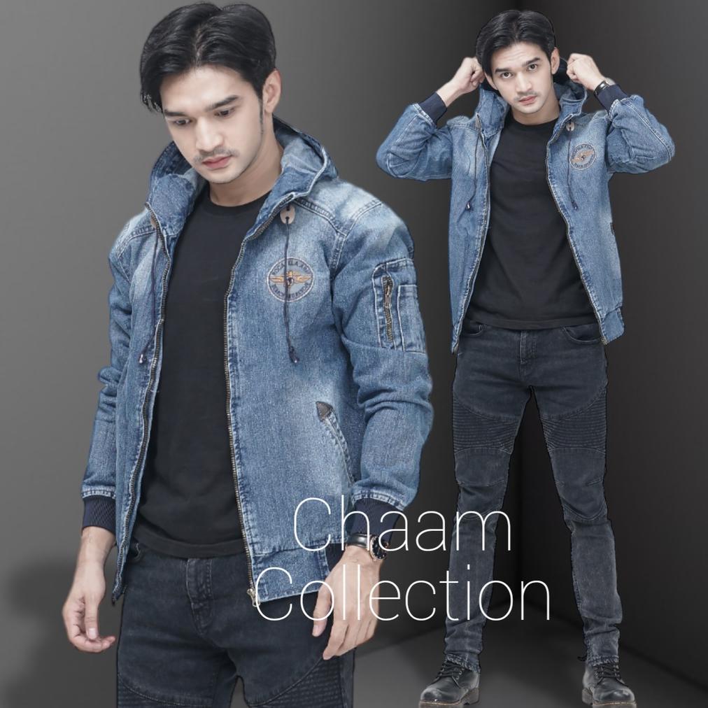 ORIGINAL [COD]JAKET JEANS DENIM KUPLUK|JAKET CASUAL PRIA|JAKET DENIM PRIA |JAKET BOMBER JEANS TOPI