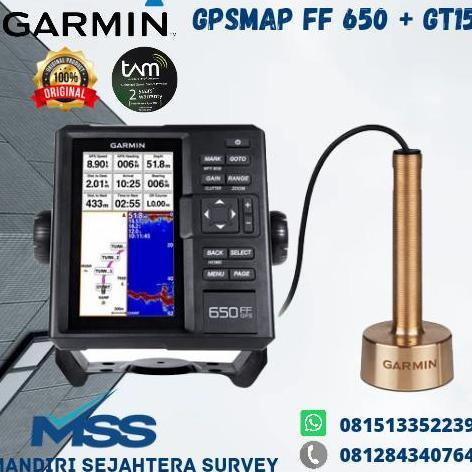 GPSmap Garmin FF 650 GT 15 GPS Plus Fish Finder