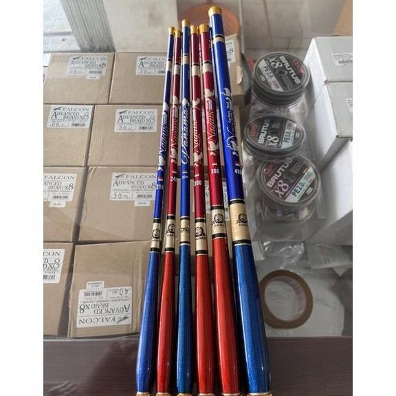 JORAN TEGEK CARBON RUAS PENDEK DAIHAN NAGANO 210-450 RUAS 40CM MURAH