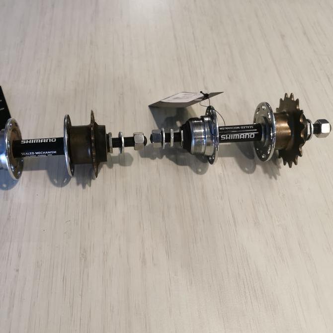 hub shimano FH-S207 singel speed 28h 14T/36h 16T