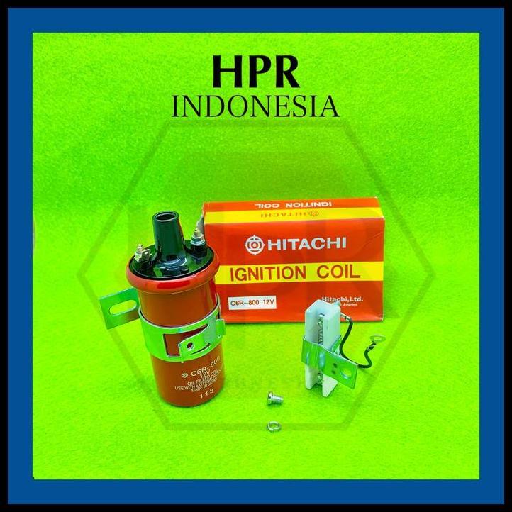 HOT DEAL KOIL IGNITION COIL HITACHI 12V C6R-800 DAIHATSU CHARADE G10 G11