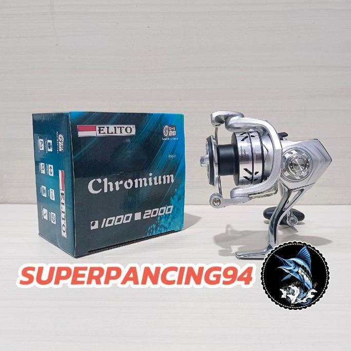 Reel Elito Chromium 1000 / 2000 (Power Handle)(Metal Leg)