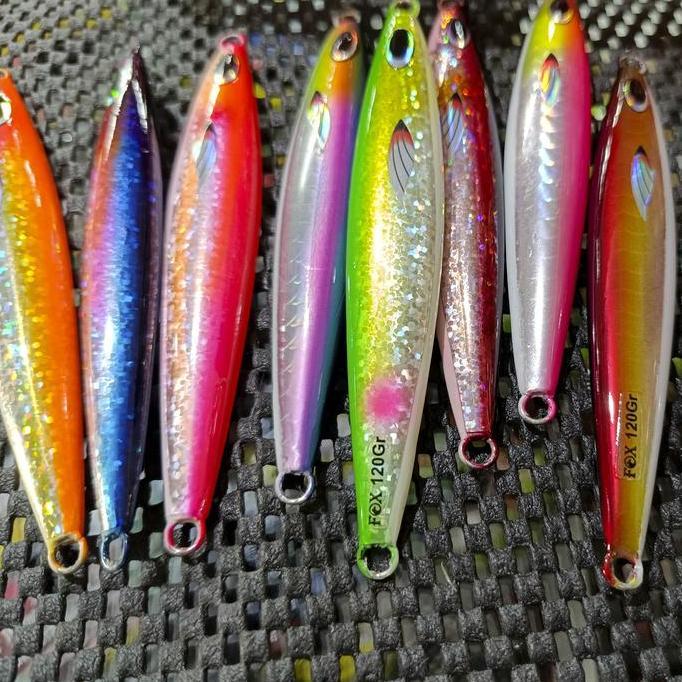 Metal Jig Tuna 120 gram Glow - Umpan Pancing Jigging Lure