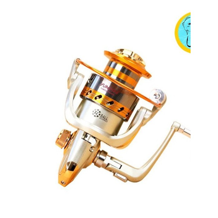 TERLARIS (COD) COD REEL YUMOSHI REELSKING EF8000 dan EF9000 SPOOL METAL 12BB