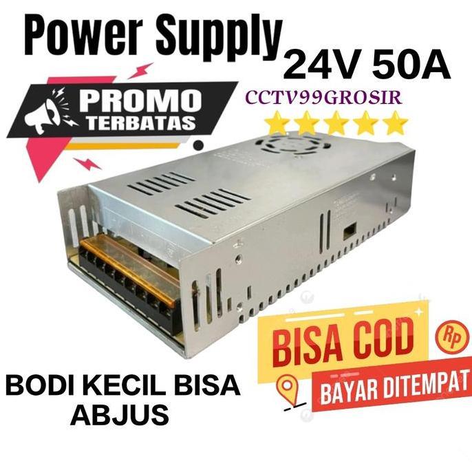 NEW Switching power supply 24V 50A power supply switching PSU fan kipas