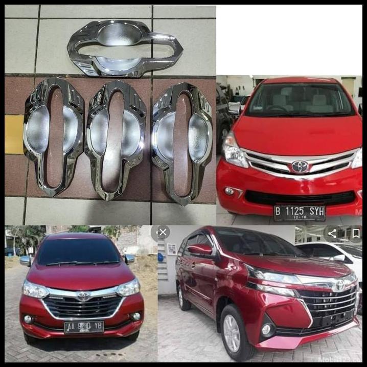 DISKON OUTER MANGKOK HANDLE PINTU CHROME TOYOTA ALL NEW AVANZA / ALL NEW XENIA 2012-2021 CROME