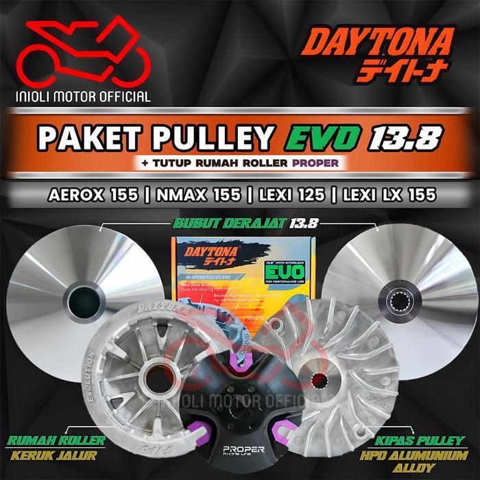 PULLEY PULLY RUMAH ROLLER DAYTONA EVO AEROX 155 NMAX 155 LEXI 125 LX 155 AEROX OLD NMAX NEO NEW CONN