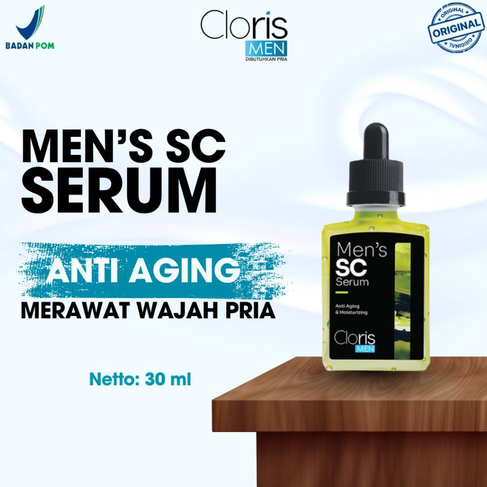 Clorismen SC Serum Wajah Pria Atasi Bopeng dan Bekas Jerawat