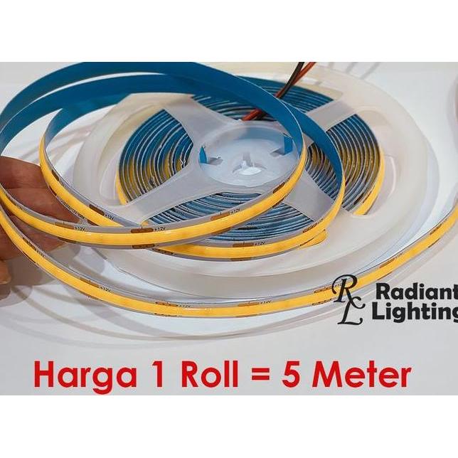 Lampu Dotless Cob Led Strip Lht 12 Volt 1 Roll5 Meter