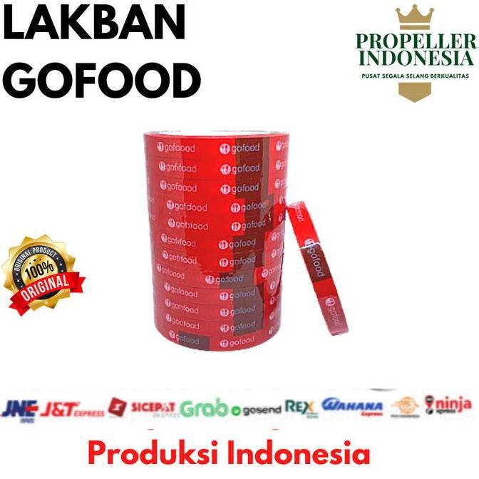 Kp Lakban Gofood Isolasi Go Food Solatip Gofood 12Mmx 65M
