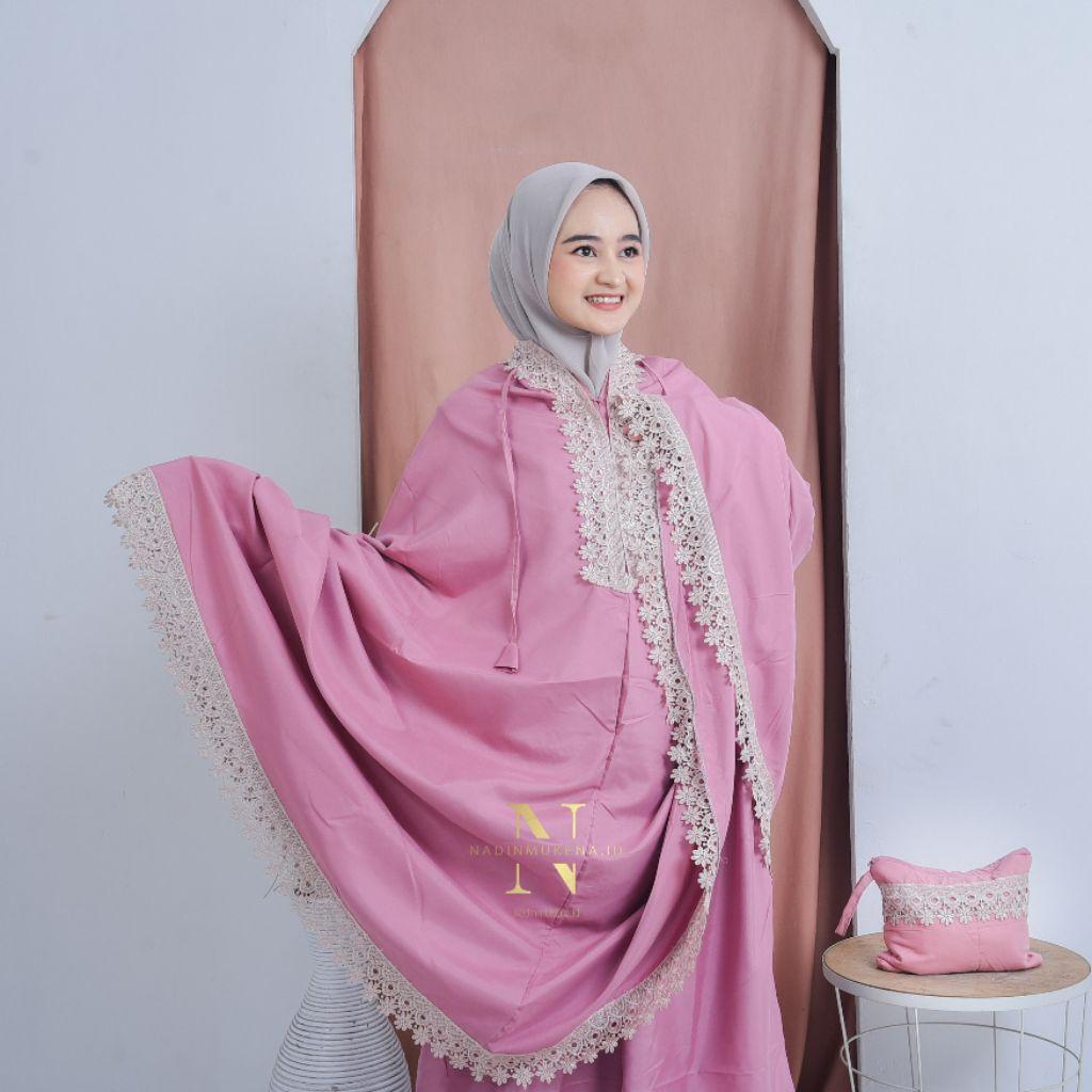 Mukena Dewasa 2In1 Katun Premium Renda Mewah Series    #Mukena Terbaru 2026# Mukena Putih Premium Me