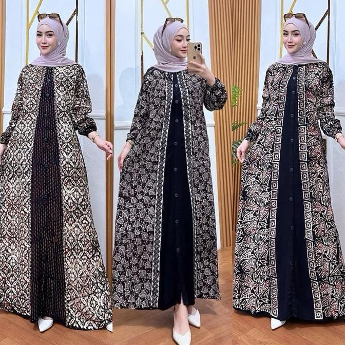 Gamis twill ori. Gamis twill pekalongan