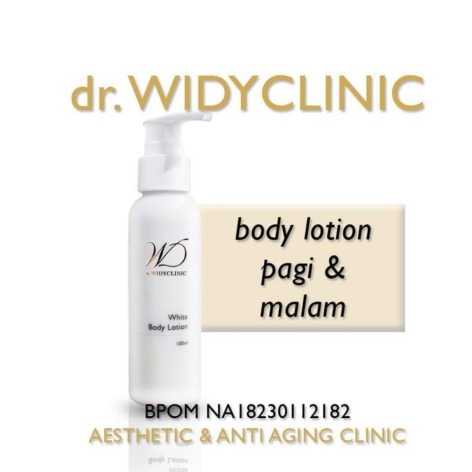 Bytxc- White Body Lotion Dr Widy Clinic Mencerahkan, Melembabkan Kulit Tubuh