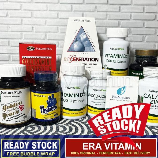 Lansungkirim- Vitamin D3 1000 Iu Nature'S Plus / 1000Iu Vit Nature / Natures 180