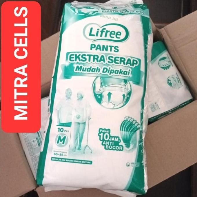 Medikit- Lifree Popok Celana Ekstra Serap M20 M 20/Lifree Celana Extra Serap