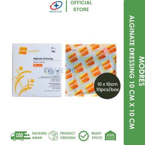 Medikit- Calsium Alginate Dressing Modress 10X10 (Harga 1 Pcs)