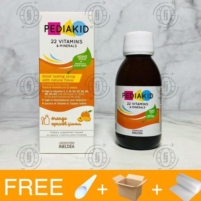Lansungkirim- Pediakid Multivitamin Anak 125Ml - Varian Lengkap Appetite Booster, Immune, Omega 3, I