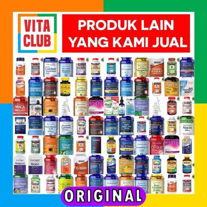Lansungkirim- Puritan Pride Vitamin C 500 Mg - 100 Kaplet Rose Puritans Puritan'S