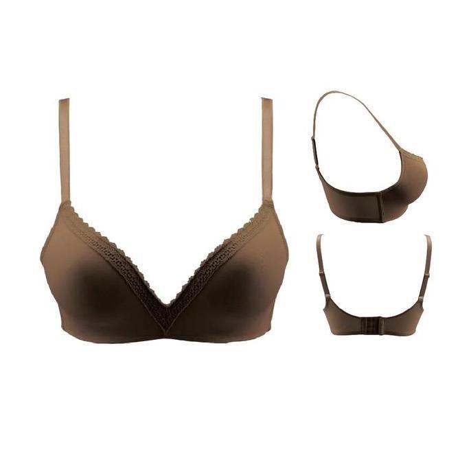 Murah Luludi Bra Modest - Lbf 8202 - 3/4 Cup - Non Wire (Tanpa Kawat) 3/4 Coverage Busa Wanita Bh Ti