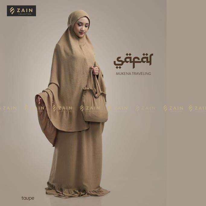 SAFAR>> Mukena dewasa traveling / Mukena Terbaru 2024 Mukena premium Mewah By ZAIN Collection