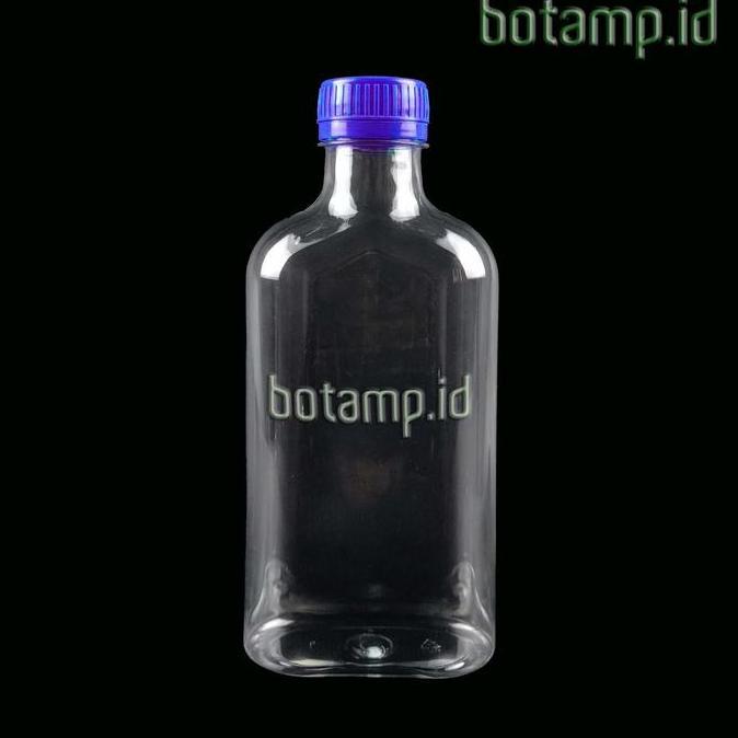 Pabrik Produksi Botol Plastik Madu Gepeng 300ml Bening