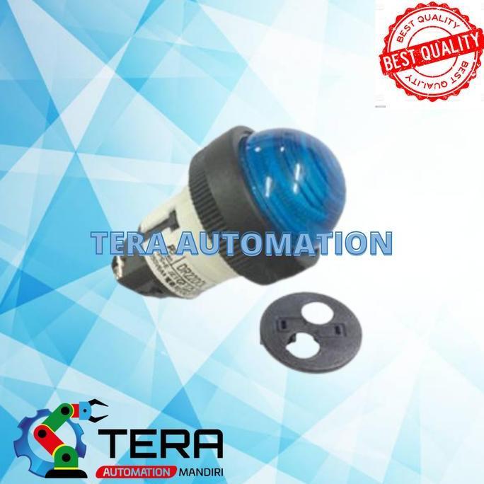 QUMORY Pilot Lamp DR22DOL-E3S SKY BLUE 24VDC Diameter 22mm FUJI ELECTRIC