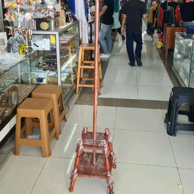 Tiang bendera pataka 1 lubang