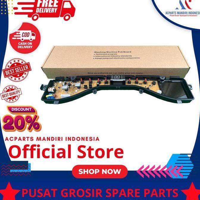KYOMIE POLYTRON 8.0kg PAW 80517 ( PAW 80517WM/WB ), Modul pcb mesin cuci Top