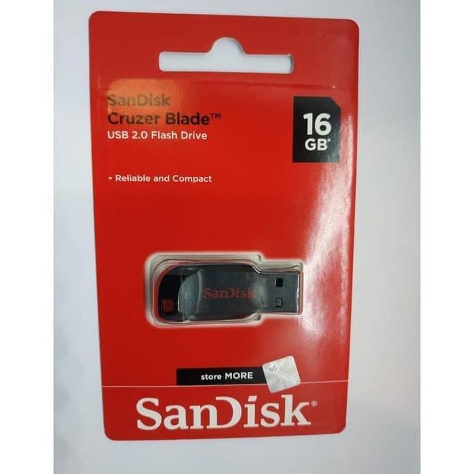 Flashdisk SanDisk Cruser Blade 16GB USB 2.0 CZ50 |usb 16gb sandisk