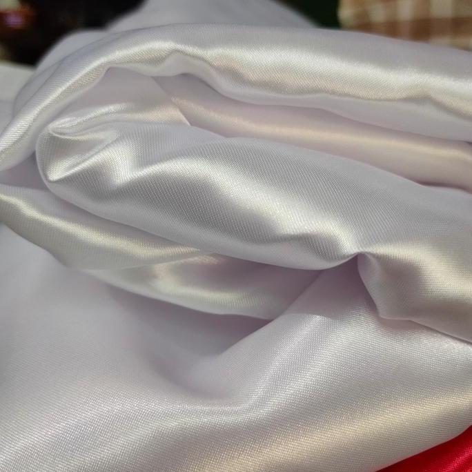 bahan kain bendera merah putih gulungan meteran YARD