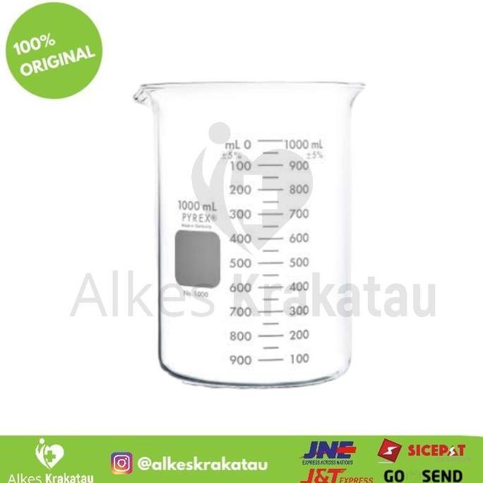 Beaker Glass Pyrex / Beaker Glass Pyrex