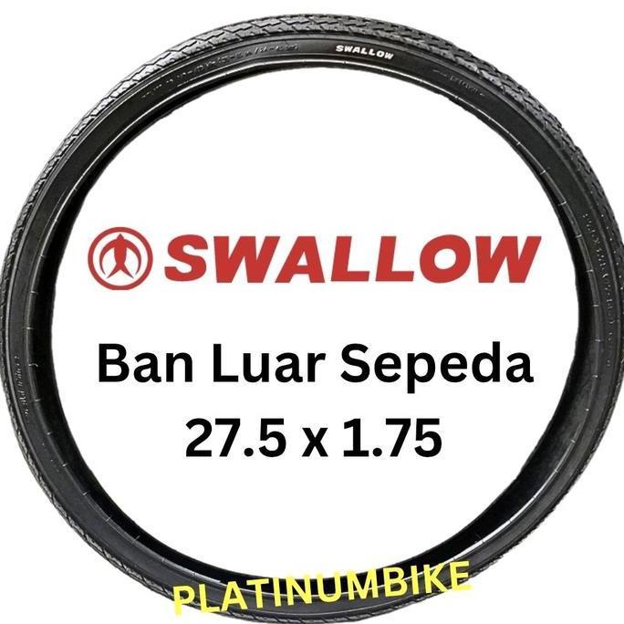 Ban Luar Sepeda 27.5 x 1.75 Sepeda MTB Swallow Deli Tire