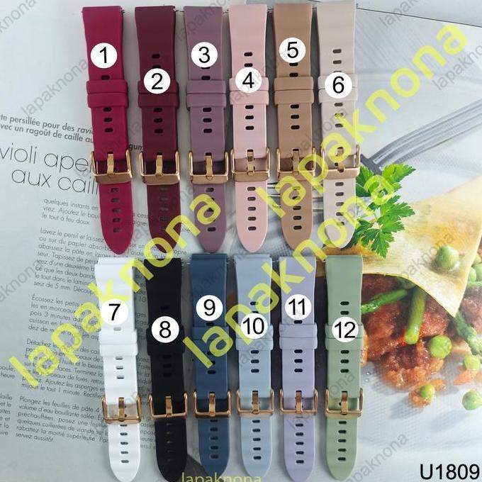 18mm Strap ROSEGOLD Garmin Venu 4 - 41mm 3s 2s / Forerunner 265s 255s Music / Vivoactive 4s Vivomove