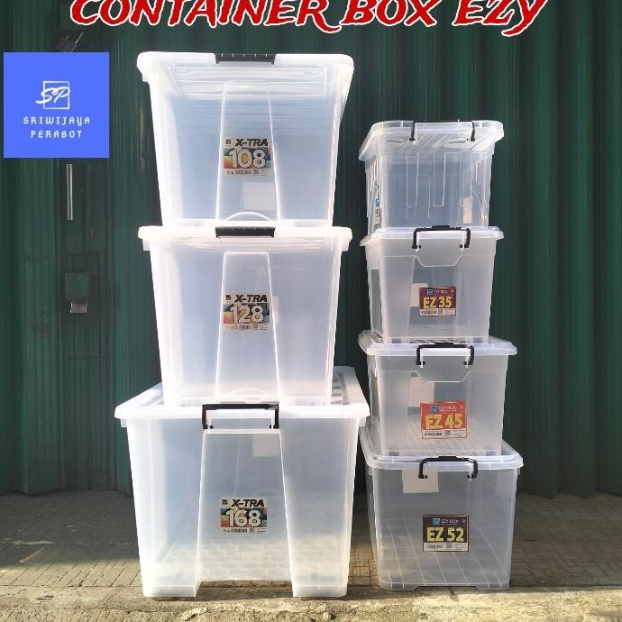 CONTAINER BOX EZY CLEAR | BOX PLASTIK EZY X-TRA