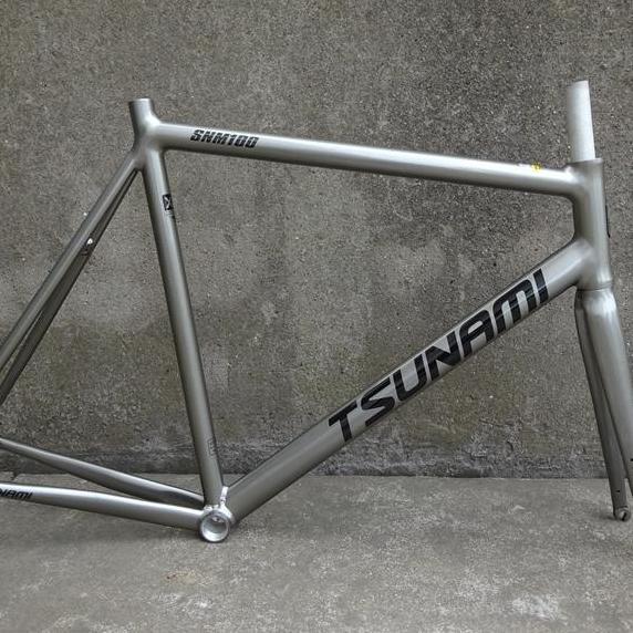 Frameset tsunami snm100 terbaru fixie track