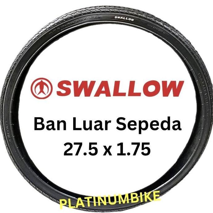 Ban Luar Sepeda 27.5 x 1.75 Sepeda MTB Swallow Deli Tire