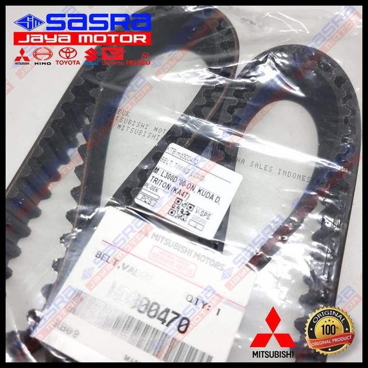TERMURAH TIMING BELT LONG ORI KUDA/L300 DIESEL 1996-2021 MITSUBISHI GENUINE PARTS KTB - SABUK MESIN 