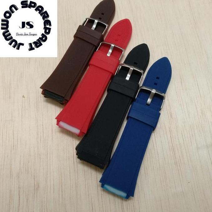 Strap Tali Jam Tangan Guess GS gww0248G5 W0247G3 Pria Rubber